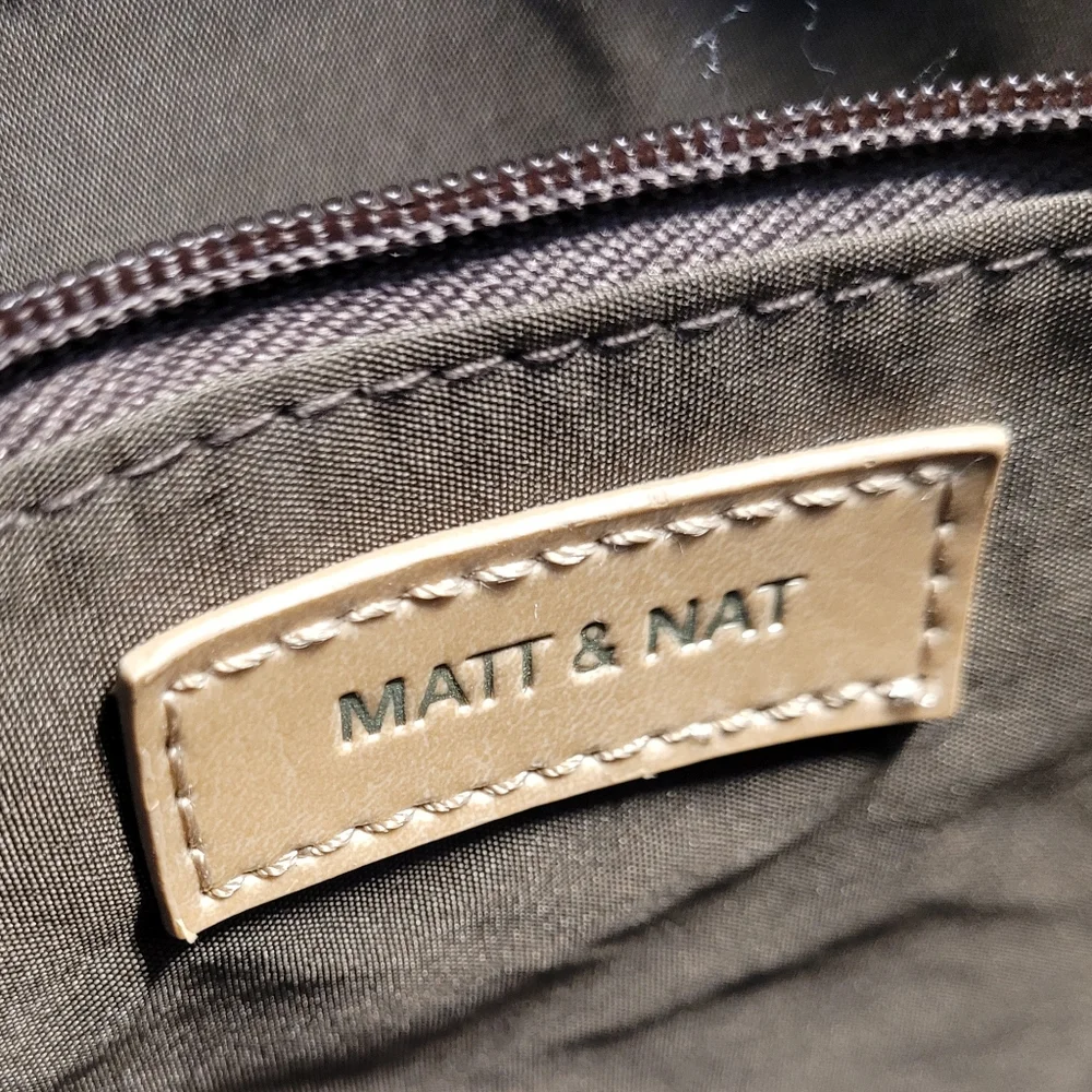 Matt and Nat BRAND NEW Vegan Satchel - Mitsuko - Cardamom - Picture 12 of 14
